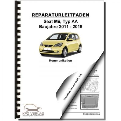 SEAT Mii Typ AA 2011-2019 Radio Navigation Kommunikation Reparaturanleitung