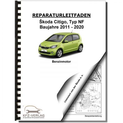 SKODA Citigo Typ NF (11-20) 3-Zyl. 1,0l Benzinmotor 60-75 PS Reparaturanleitung