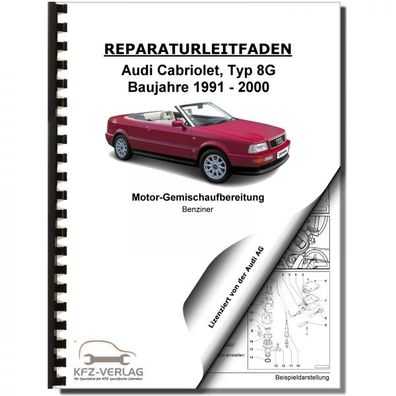 Audi Cabriolet 1991-2000 KE III-Jetronic Zündanlage 133 PS Reparaturanleitung