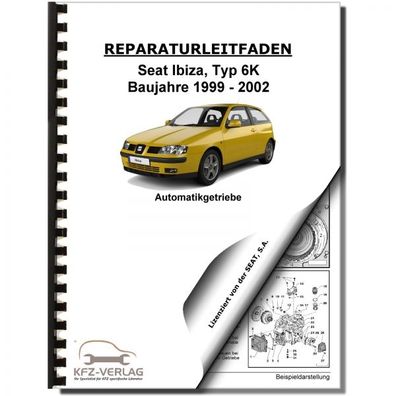 SEAT Ibiza Typ 6K 1999-2002 4 Gang Automatikgetriebe 01M Reparaturanleitung