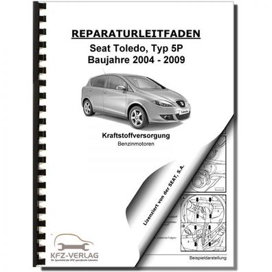 SEAT Toledo 5P 2004-2009 Kraftstoffversorgung Benzinmotoren Reparaturanleitung