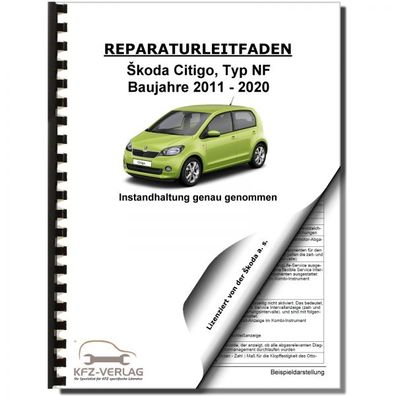 SKODA Citigo Typ NF (11-20) Instandhaltung Inspektion Wartung Reparaturanleitung