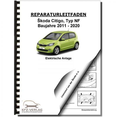 SKODA Citigo NF (11-20) Elektrische Anlage Elektrik Systeme Reparaturanleitung