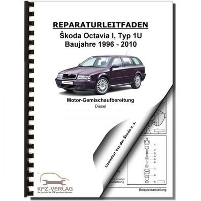 SKODA Octavia 1U 1996-2010 Simos Einspritz- Zündanlage 60 PS Reparaturanleitung