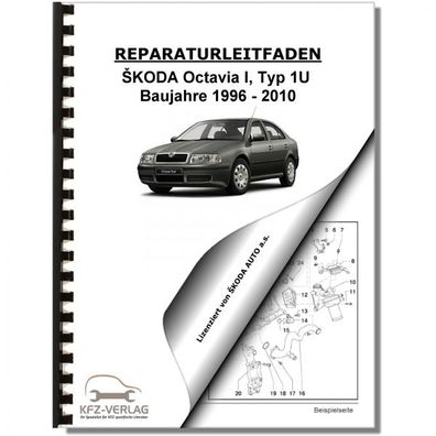 SKODA Octavia Typ 1U 1996-2010 Fahrwerk Achsen Lenkung Reparaturanleitung