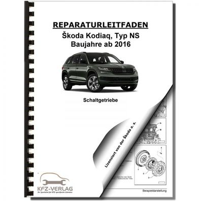 Skoda Kodiaq NS ab 2016 6 Gang Schaltgetriebe Kupplung 0C9 Reparaturanleitung