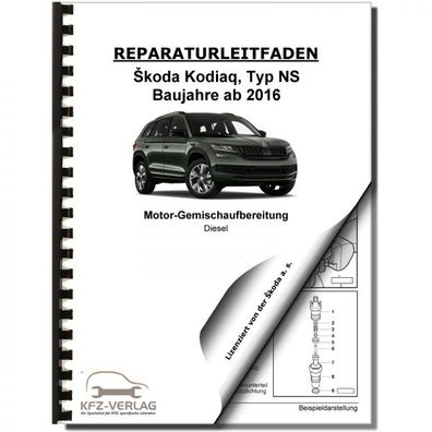 Skoda Kodiaq NS ab 2016 4-Zyl. 2,0l Dieselmotor 115-200 PS Reparaturanleitung