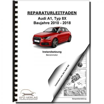 Audi A1 Typ 8X (10-18) 2,0l Instandsetzung Benzinmotor TFSI Reparaturanleitung