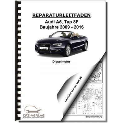 Audi A5 8F 2009-2016 4-Zyl. 2,0l Dieselmotor TDI 120-170 PS Reparaturanleitung