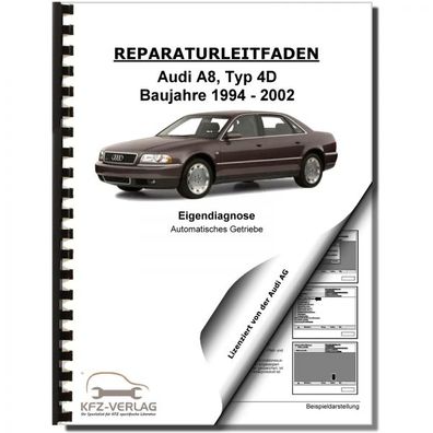 Audi A8 Typ 4D 1994-2002 Eigendiagnose Automatikgetriebe 01V Reparaturanleitung