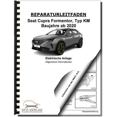 SEAT Cupra Formentor 20> Allgemeine Infos Elektrische Anlage Reparaturanleitung