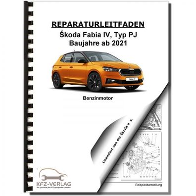 SKODA Fabia Typ PJ ab 2021 3-Zyl. 1,0l Benzinmotor 65-80 PS Reparaturanleitung