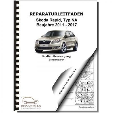 SKODA Rapid NA 2011-2017 Kraftstoffversorgung Benzinmotoren Reparaturanleitung