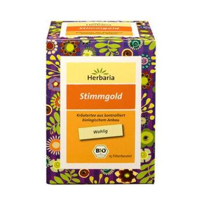 Herbaria Stimmgold Tee bio 15 FB 24g