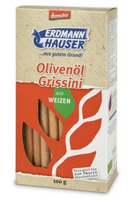 ErdmannHAUSER Getreideprodukte GmbH Grissini mit Olivenöl 100g