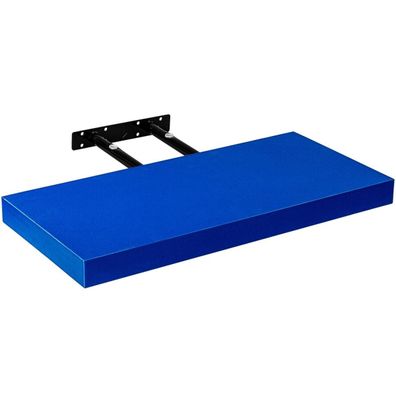 Stilista® Wandregal Volato, freischwebend, Farb- & Größenwahl, 50 cm Blau