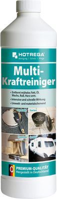 HOTREGA® Multi-Kraftreiniger, 1 Liter Flasche (Konzentrat)