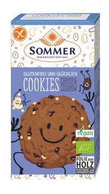 xxx SOMMER Glutenfrei und Glücklich Cookies Choco & Cashew 125g