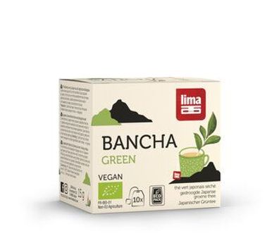 Lima 6x Roasted Bancha Grüner Tee Beutel 15g