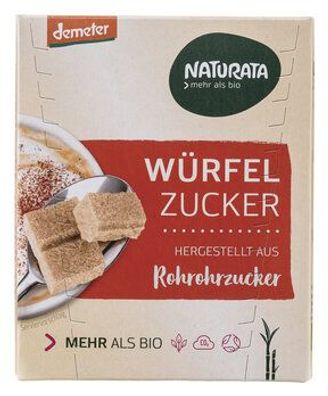 Naturata 3x Würfelzucker aus Rohrohrzucker 500g