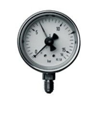 Hansa Manometer m. Schleppzeiger f. Überdrucksicherheitsventil 7/16"