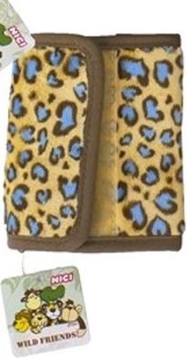 Nici 27868 Mini Geldbeutel Wild Friends mit Notizblock und Stift - Leopard