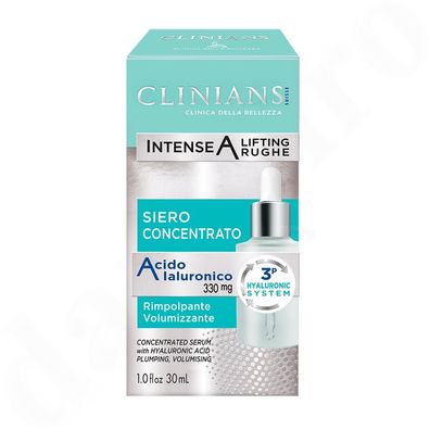 Clinians Intense A Lifting Rughe Konzentriertes Serum mit Hyaluronsäure 30 ml