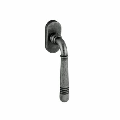 Griffolive Fensterbeschlag Wolfsburg Antik Grau Fenstergriff massiv Zamak 35mm