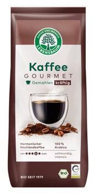 Lebensbaum Kaffee Gourmet, kräftig gemahlen 500g