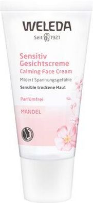 Weleda 6x WELEDA Mandel Sensitiv Gesichtscreme 30ml