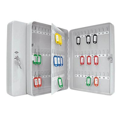 WEDO 10260837X Schlüsselschrank 110 Haken lichtgrau