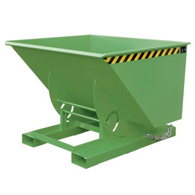 Bauer Kippbehaelter AK 100, lackiert, Resedagruen