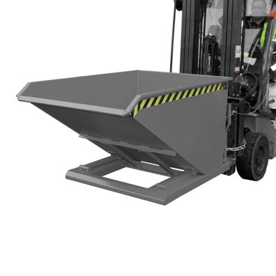 Bauer Kippbehaelter NK 100, lackiert, Mausgrau