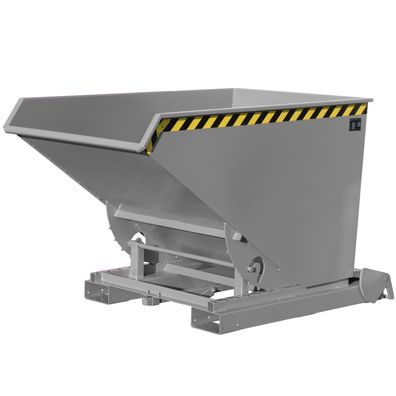 Bauer Kippbehaelter 4A 1200, lackiert, Mausgrau