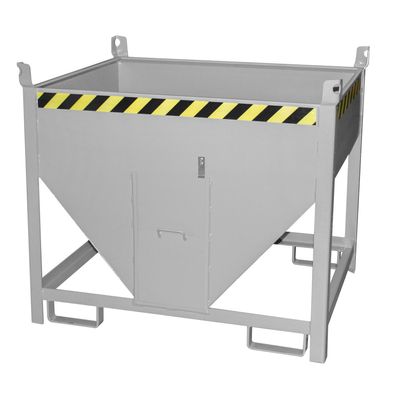 Bauer Silobehaelter SGS 50, lackiert, Mausgrau