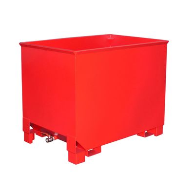Bauer Spaenekasten CS 80, lackiert, Feuerrot