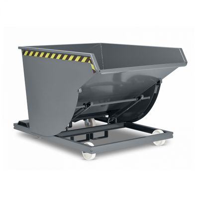 RR Industrietechnik Spaenekipper Typ RSK-S-30 830x1350x810mm 300dm3 RAL 7005 Mausgra