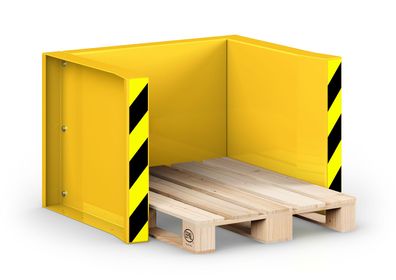 RR Industrietechnik Paletten Stapel Station RPS-05 BxTxH 1020x945x740 mm RAL 1023 Ve