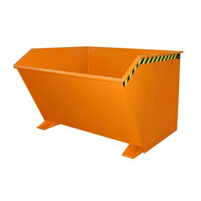 Bauer Kippbehaelter GU 2000, lackiert, Gelborange