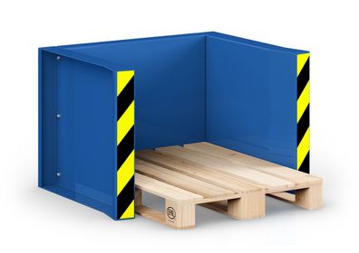 RR Industrietechnik Paletten Stapel Station RPS-05 BxTxH 1020x945x740 mm RAL 5010 En