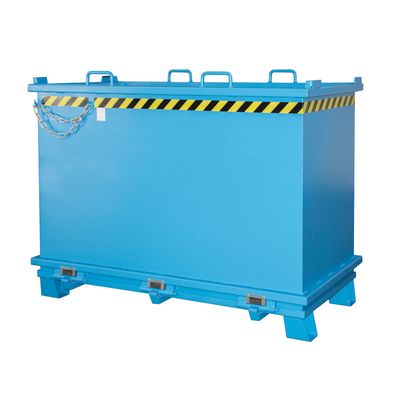 Bauer Klappbodenbehaelter SB 2000, lackiert, Lichtblau