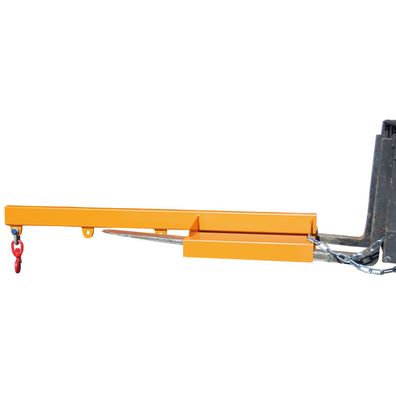Bauer Lastarm LA 1600-1,0, lackiert, Gelborange