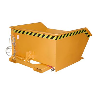 Bauer Spaenebehaelter SGU 75, lackiert, Gelborange