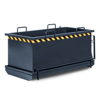 RR Industrietechnik Klappbodenbehaelter Typ RKB 1650x850x845mm 750dm3 RAL 7016 Anthr