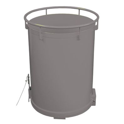 Bauer Rundbehaelter RB 300, lackiert, Mausgrau