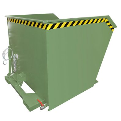 Bauer Spaenebehaelter SGU 200, lackiert, Resedagruen