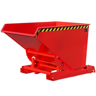 Bauer Kippbehaelter 4A 1200, lackiert, Feuerrot