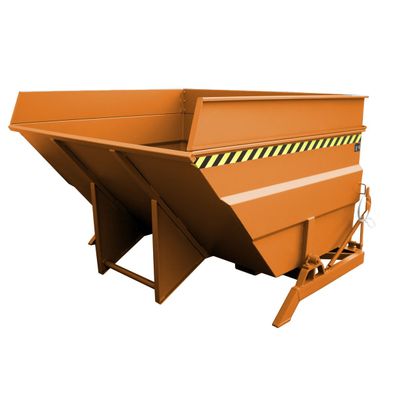 Bauer Kippbehaelter BKC 400, lackiert, Gelborange