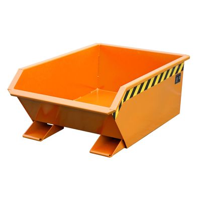 Bauer Mini-Kippbehaelter MGU 270, lackiert, Gelborange