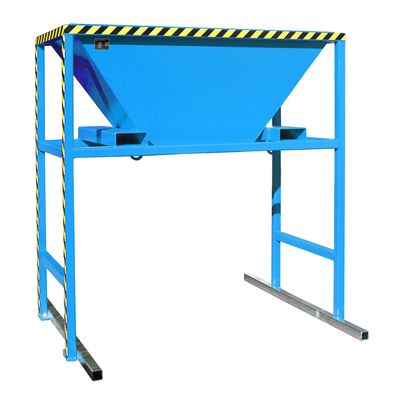 Bauer Befuelltrichter BTM, lackiert, Lichtblau